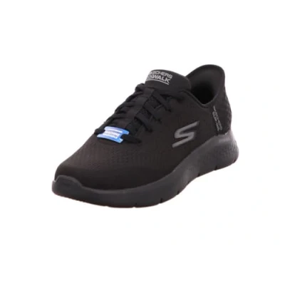 Afbeelding van Skechers Slip Ins: GO WALK Flex New World 216505 BBK, Mannen, Zwart, Sneakers, maat: 43,5