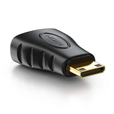 Afbeelding van deleyCON HDMI naar Mini adapter aansluiting video 1920 x 1200 Full HD 1080p zwart