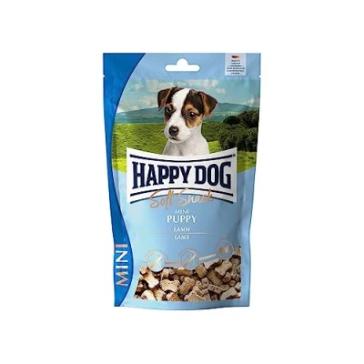 Afbeelding van 100g met lam Happy Dog SoftSnack Mini Puppy hondensnacks