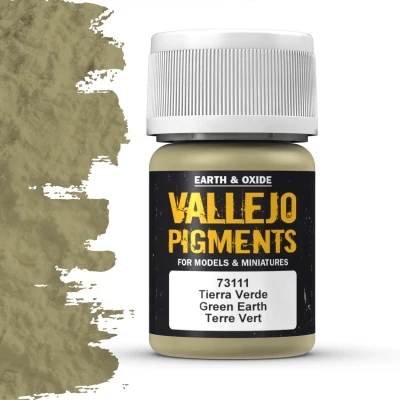 Afbeelding van Vallejo Pigment Green Earth 35ml 73111