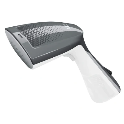 Afbeelding van AEG HS6 1 2EG Snelle kledingstomer, klaar voor gebruik, stomen, verfrissen, gladmaken, stoom, verwijdert 99,9% van de bacteriën, alle soorten stoffen, beschermende handschoenen, borstel, lange kabel,