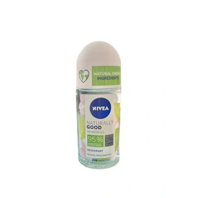 Afbeelding van 6x Nivea Deodorant Roller Naturally Good Green Tea 50 ml