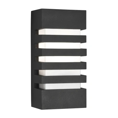 Afbeelding van Buitenwandlamp Exeter, donkergrijs, IP54