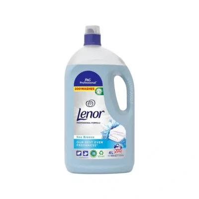Afbeelding van Lenor Professional wasverzachter zeebries, flacon van 4 liter
