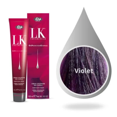 Afbeelding van Lisap LK Creamcolor OPC Violet 100ml Haibu by Kapperskorting.com