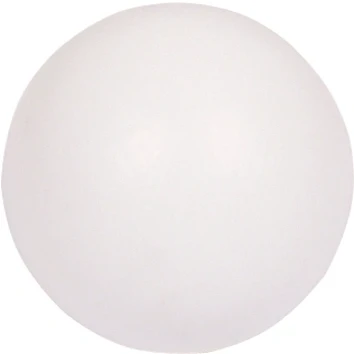 Afbeelding van TopTable set van 10 tafelvoetballetjes wit z/profiel 34mm 16gram