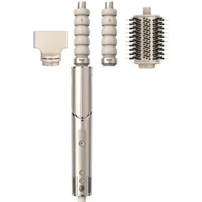 Image de Sèche cheveux &amp; styler soufflant 2 en 1 HD426SLEU 3 accessoires Champagne 1400 W