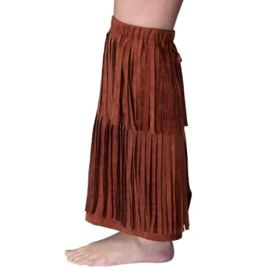 Afbeelding van Boland Beenwarmers Festival Bruin Volwassenen Unisex Hippie 60&#039;s &amp; 70&#039;s Flower Power
