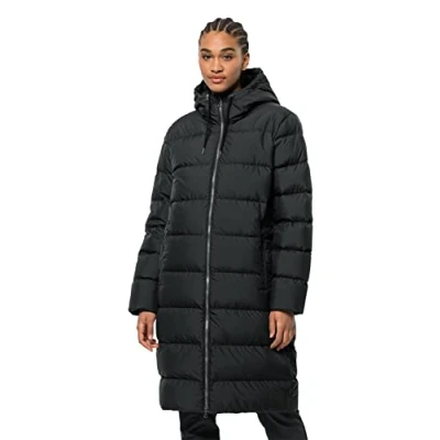 Afbeelding van Jack Wolfskin Veste hiver Manteau du palais gelé Noir
