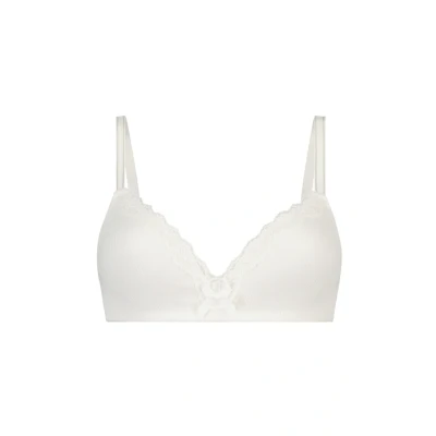 Afbeelding van Hunkemöller Dames Lingerie Voorgevormde bh zonder beugel Lola Wit maat B70