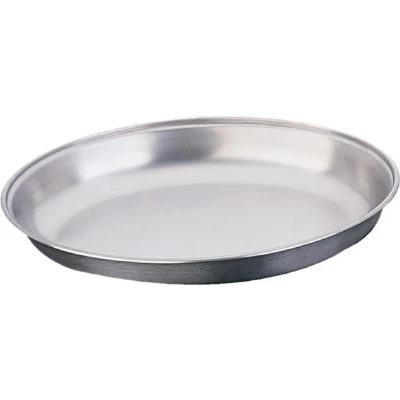 Afbeelding van Olympia RVS ovale dekschaal 20cm