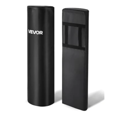 Image de VEVOR Sac de Plaquage Rugby Football Américain Lot 2 en PVC 108 cm