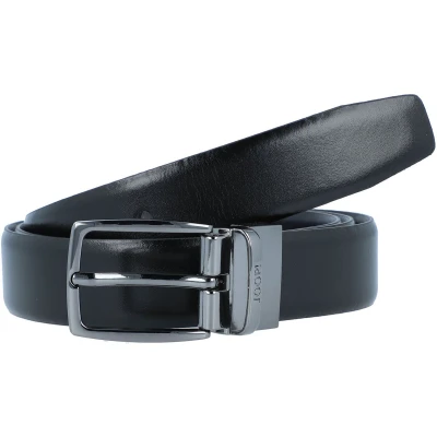 Afbeelding van JOOP! Riem, Heren, Maat: 95, Black/darkblue