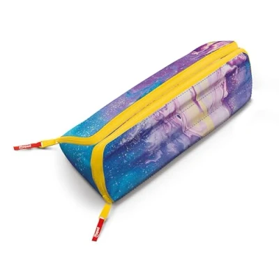 Afbeelding van Maped Pennendoos XXL, with 2 compartments polyester purple marble