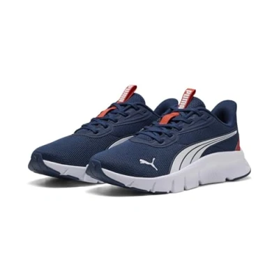 Afbeelding van PUMA Flexfocus Lite Modern Jr Kindersneakers, uniseks, Perzisch blauw fel rood wit, 5 UK
