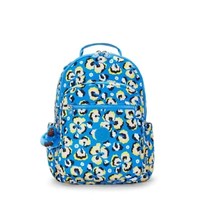 Afbeelding van Kipling Seoul Rugzak voor kinderen, Maat: One Size, Leopard floral