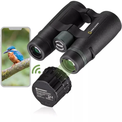 Afbeelding van National Geographic Verrekijker TreuView 10x42 met Wifi Oculaircamera