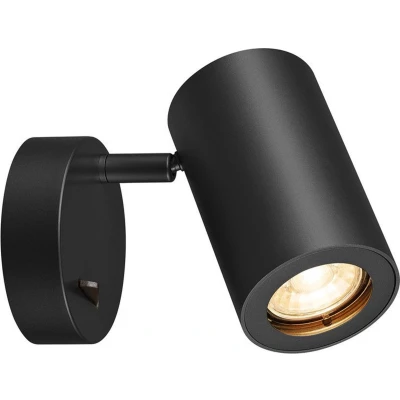 Afbeelding van SLV 1000729 Wandlamp GU10 Zwart