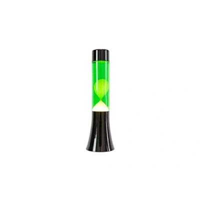 Afbeelding van Fisura Lavalamp Met verchroomde basis Verscheidenheid aan modellen Lamp ontspannend effect reservelampje 11 cm x 39,5 (Groen, mini)