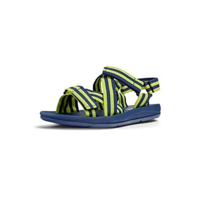 Afbeelding van Camper Match Outdoorsandalen Blau gelb, Heren, Maat: 42, gelb Textiel