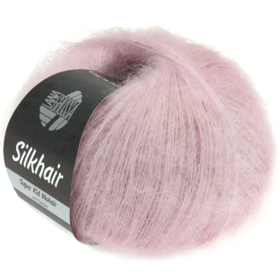 Afbeelding van Lana grossa silkhair wol fb. altrosé 085