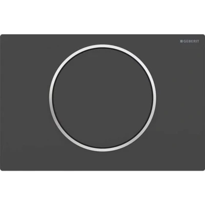 Afbeelding van Geberit Sigma10 bedieningsplaat, voor spoel stop spoeling, ringen