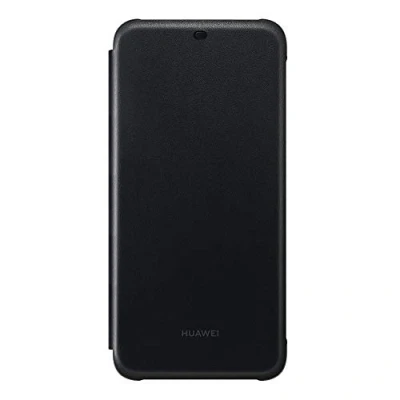 Image de Etui Folio Huawei Noir pour Mate 20 Lite