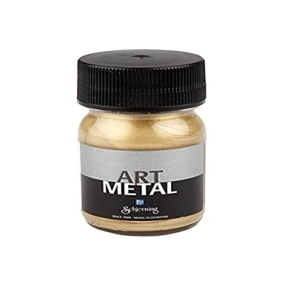 Image de Schjerning peinture Art Métal 30ml or clair
