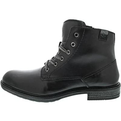 Afbeelding van bugatti Veterboots Dark grey, Heren, Maat: 44, grey Leer