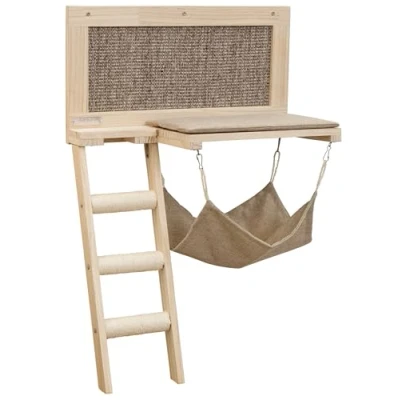 Afbeelding van Kerbl Pet kattenbed Houtbruin voor katten