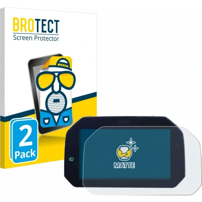 Afbeelding van BROTECT Screenprotector voor BMW F 750 GS 2018 2020 Connectivity TFT 6.5&quot; Folie Beschermfolie matte (2 Stuks)