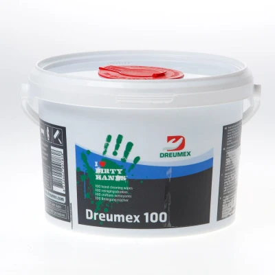 Afbeelding van Dreumex Reinigingsdoek emmer van 100 doekjes