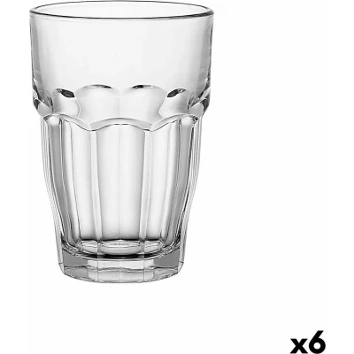 Afbeelding van Glas Bormioli Rocco Rock Bar Transparant 370 ml (6 Stuks)