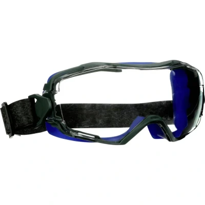 Afbeelding van 3M GG6001NSGAF BLU Ruimzichtbril Met anti condens coating, kras coating Blauw EN 166, 170 DIN