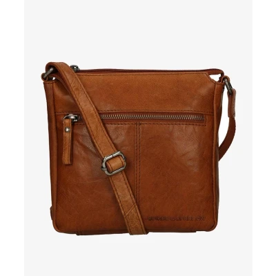 Afbeelding van Spikes &amp; Sparrow Tas Zipper Bruin one size