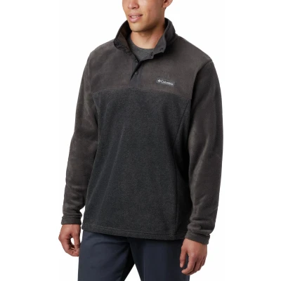Afbeelding van Columbia Steens MOUNTAIN HALF SNAP Fleece trui, Heren, Maat: XXL, Charcoal heather/shark