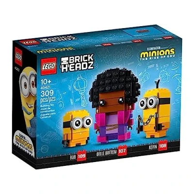 Afbeelding van Lego 40421 Brickheadz Minions Belle Bottom, Kevin en Bob