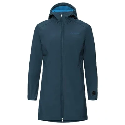 Afbeelding van Vaude Moena Softshelljas, Dames, Maat: 38, Dark sea