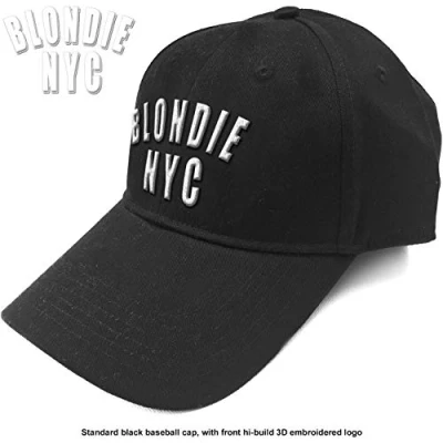 Afbeelding van Blondie NYC Logo Baseball pet Zwart