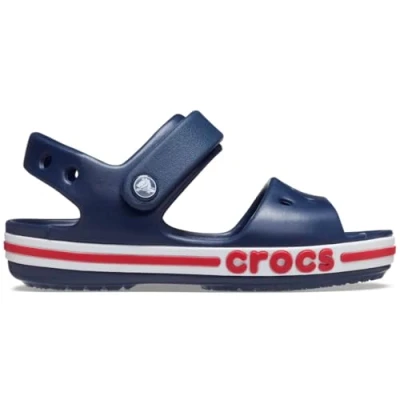 Afbeelding van Crocs Bayaband Sandaal K Uniseks kindersandalen, Navy/Pepper