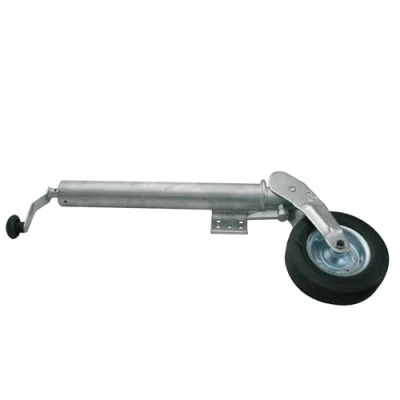 Image de Carpoint Cric de remorque avec roue en caoutchouc 200x60 mm 250 kg