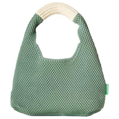 Afbeelding van United Colors of Benetton Handtas, Dames, Maat: One Size, Green