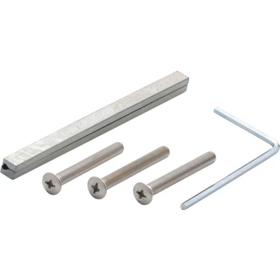 Afbeelding van Hoppe krukstiftgarnituur kruk/kruk (London) deurdikte 47 t/m 55 mm profielstift