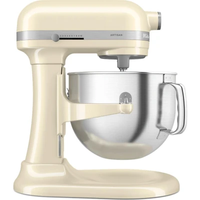 Afbeelding van KitchenAid Artisan Keukenrobot Met In De Hoogte Verstelbare Kom 6,6l 5ksm70shx Cream