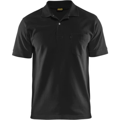 Afbeelding van Blaklader Piqué Polo 3305 1035 Zwart