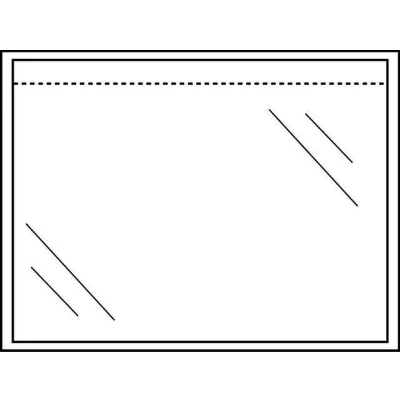 Afbeelding van Paklijstenvelop Quantore zelfklevend blanco 165x122mm 1000st