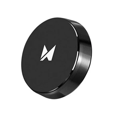 Afbeelding van Wozinsky Auto Telefoonhouder Magnetische Dashboardbevestiging Zelfklevend Rond Zwart