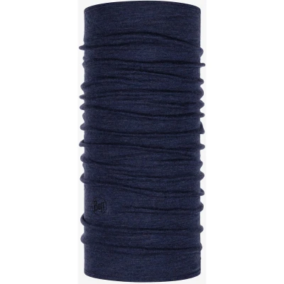Afbeelding van Buff Merino Midweight Col Night Blue Melange Blauw Sjaals