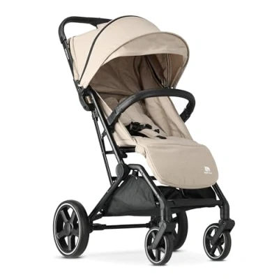 Afbeelding van Deryan Luxe XP Buggy XL Compact lichtgewicht Nougat
