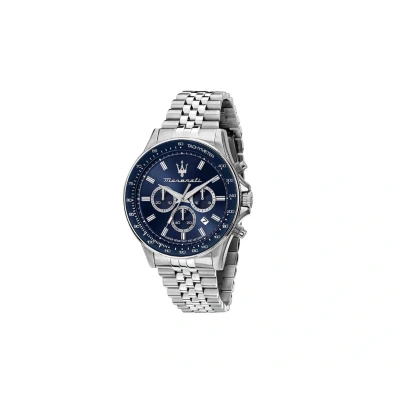 Afbeelding van Maserati Collezione Sfida Chronograaf, Heren, Maat: One Size, Argento